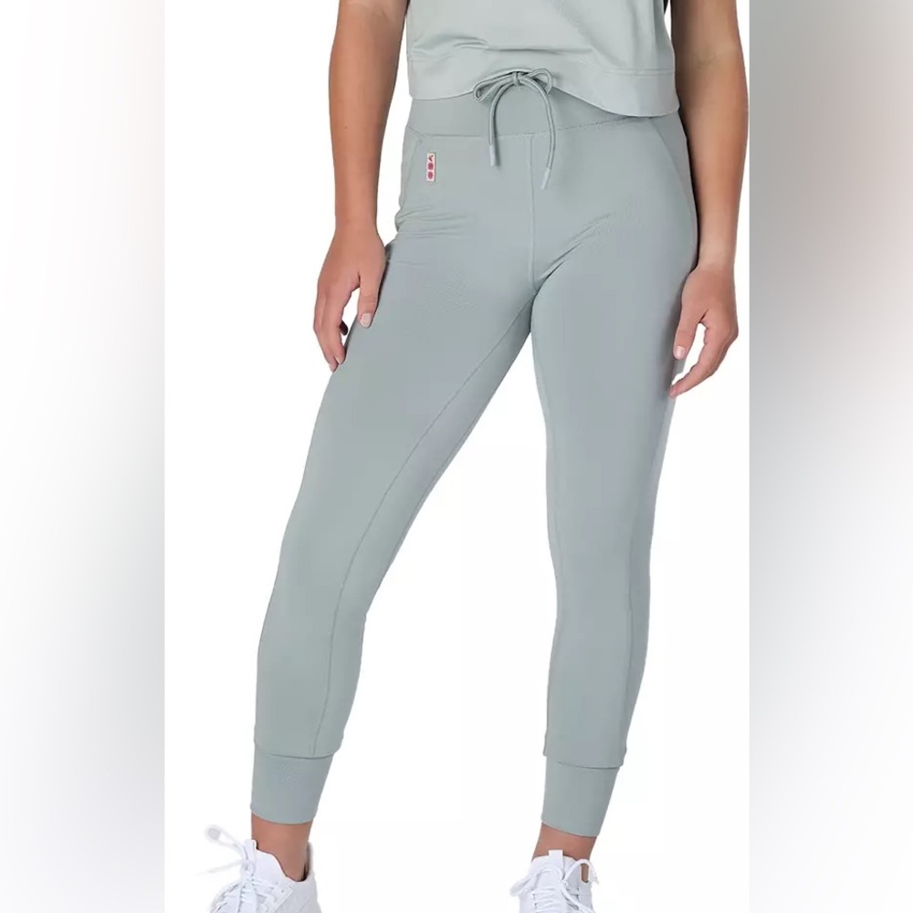 Easton Women's Jen Schro Leggings, blue-green, Large, NWT - Picture 4 of 9